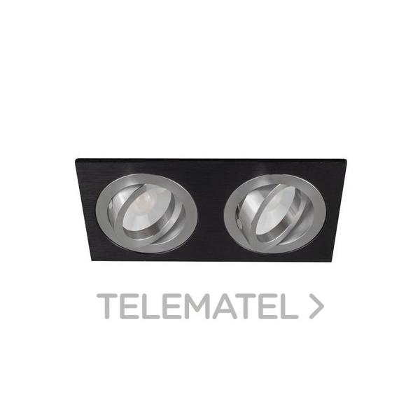 EMPOTRABLE 5138 LED GU10 2x7W 3000K WENGUE