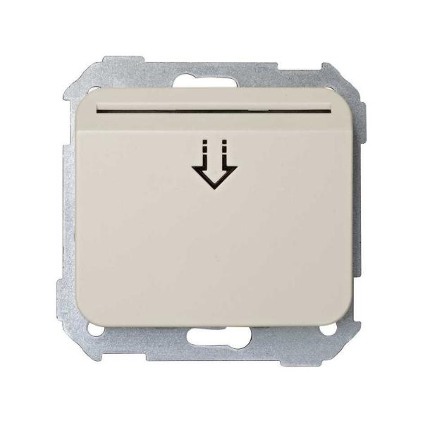 INTERRUPTOR TARJETA SIMON 75 CON PLACA MARFIL