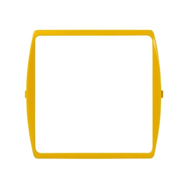 PIEZA INTERMEDIA SIMON 27 CON MÓDULO ANCHO AMARILLO