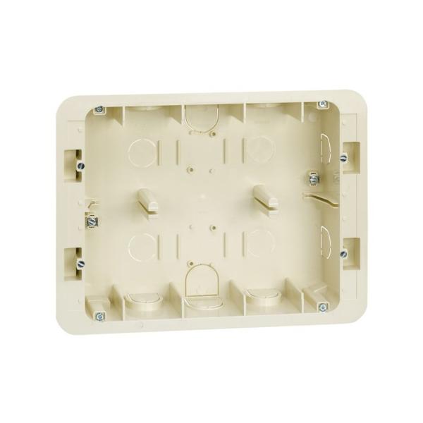 CAJA EMPOTRAR SIMON 27 CENTRALIZACIONES PARA PLACA 27722 MARFIL