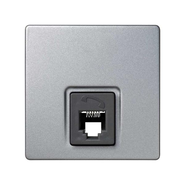 TOMA TELÉFONO SIMON 73 LOFT RJ-12 GRAFITO