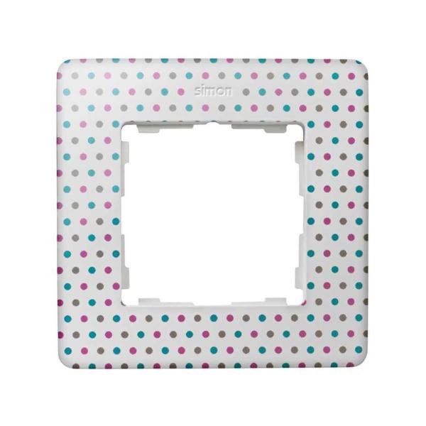 MARCO SIMON DETAIL 82 CON 1 ELEMENTO TOPOS BLANCO