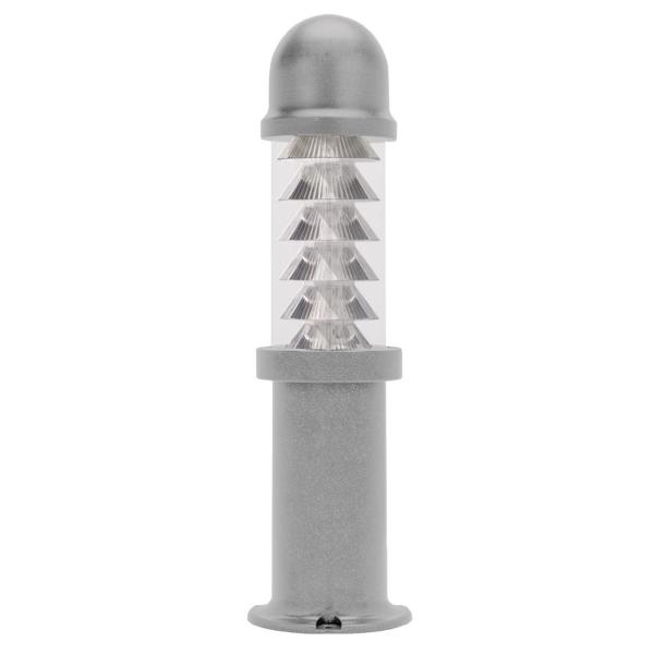 BALIZA POINT LED DR E27 6W 230V 50Hz CLASE II 502mm GRIS GRAFITO IP65