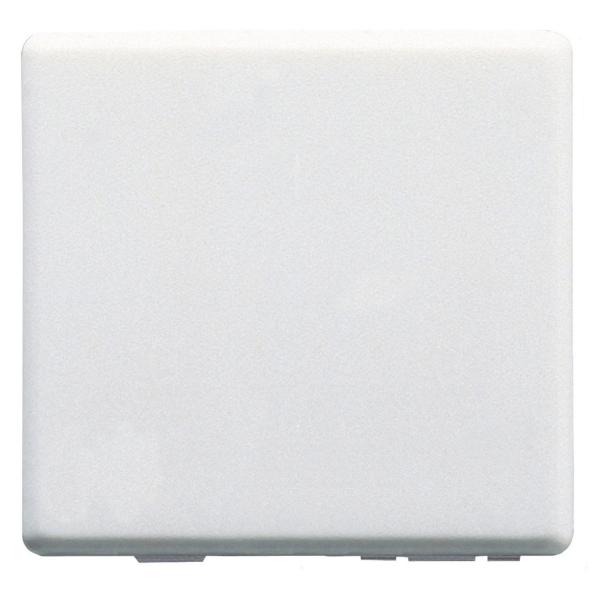 TAPA CIEGA 2 MÓDULOS BLANCO