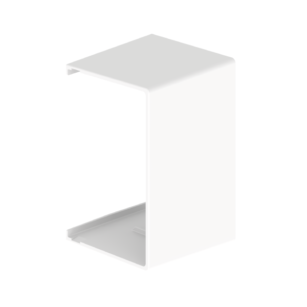 Pieza de unión de 45x75 mm Unex en U24X color blanco