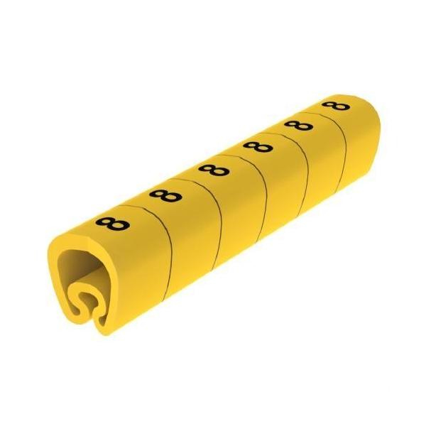 SEALIZACIN PVC PLSTICO 4-8mm -8-amarillo