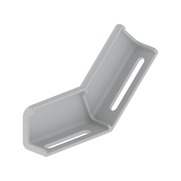 Cambio de nivel subida de alto 60 mm Unex en U23X color gris