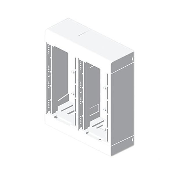 CAJA MODULAR BLANCO NIEVE 4 MDULOS U24X PVC