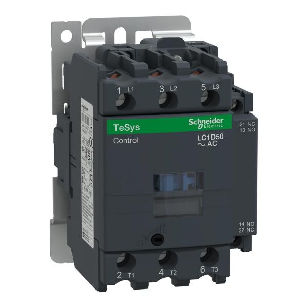 CONTACTOR 50A 1 NA/1 NC 24V 50-60Hz