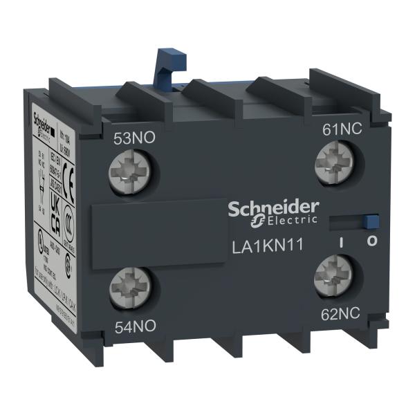 Bloque de Contacto Auxiliar TeSys K 1NA + 1NC Terminales de Abrazaderas de Tornillo