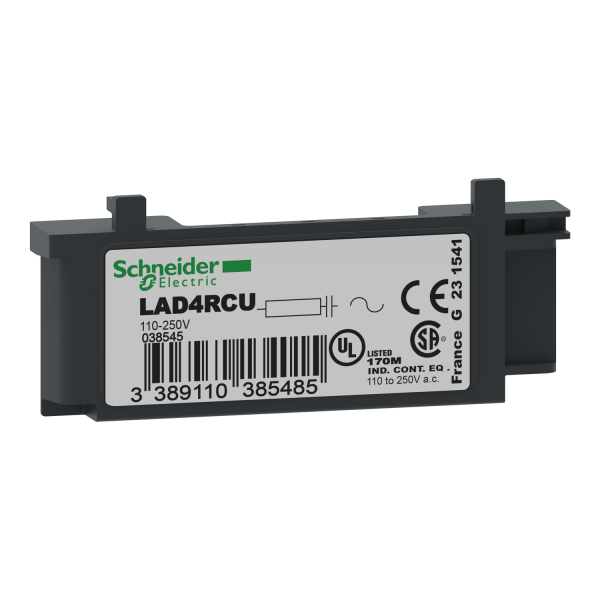 Supresor transitorio RC, Tesys deca, 110...250 V CA