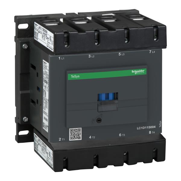 Contactor Tesys D - 4P(4 NA) - AC-1 - <= 440 V 200 A - 220 V CA 50 Hz bobina