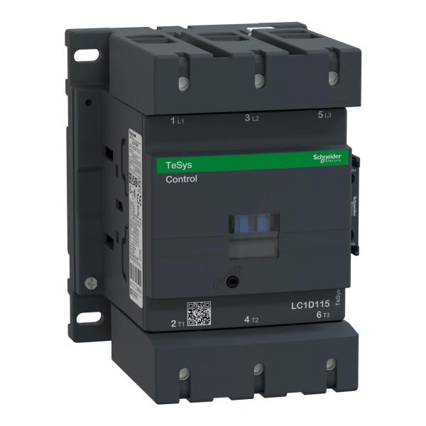 CONTACTOR 115A 1 NA/1 NC 24V 50-60Hz