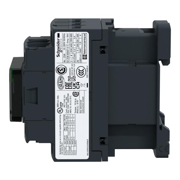 Contactor Tesys D - 3P(3 NA) - AC-3 - <= 440 V 18 A - 230 V CA bobina