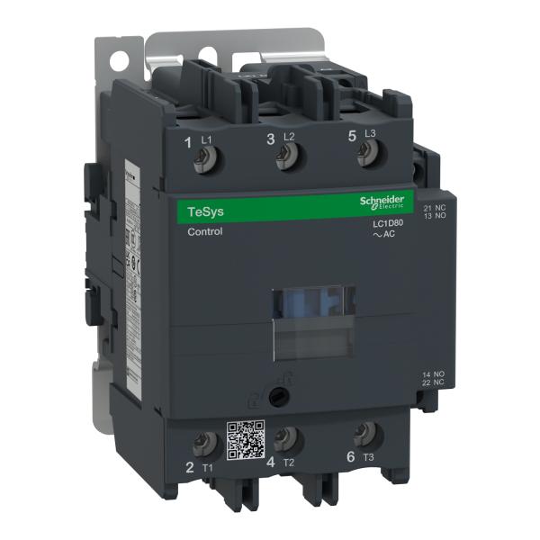 Contactor Tesys D - 3P(3 NA) - AC-3 - <= 440 V 80 A - 110 V CA 50/60 Hz bobina
