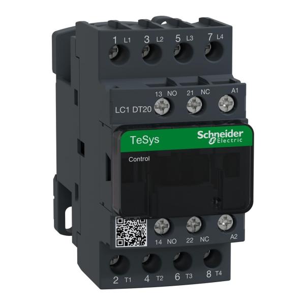 CONTACTOR 20A 1 NA/1 NC 230V 50-60Hz 4P