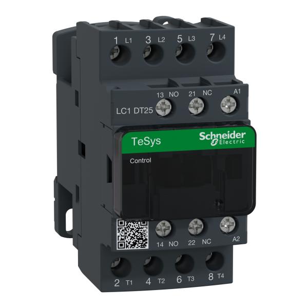 Contactor Tesys D - 4P(4 NA) - AC-1 - <= 440 V 25 A - 230 V CA 50/60 Hz bobina