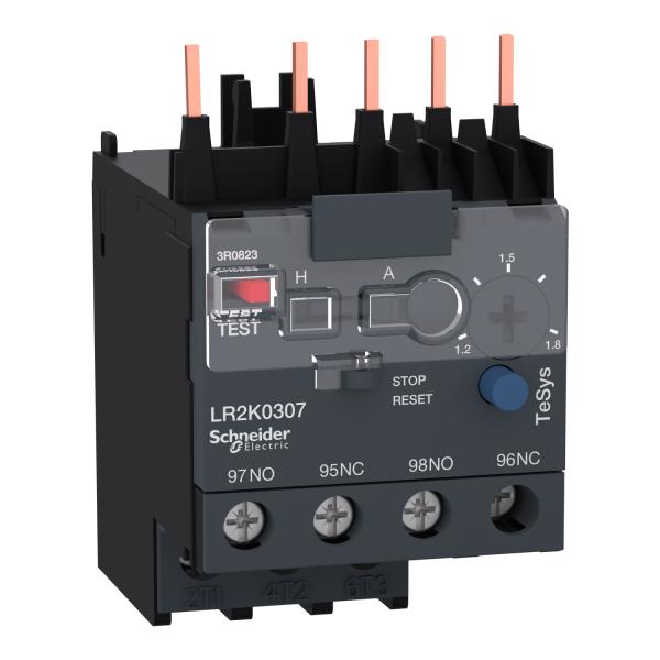 Relé térmico - TeSys LR2K – 3P 1,2...1,8A - classe 10A