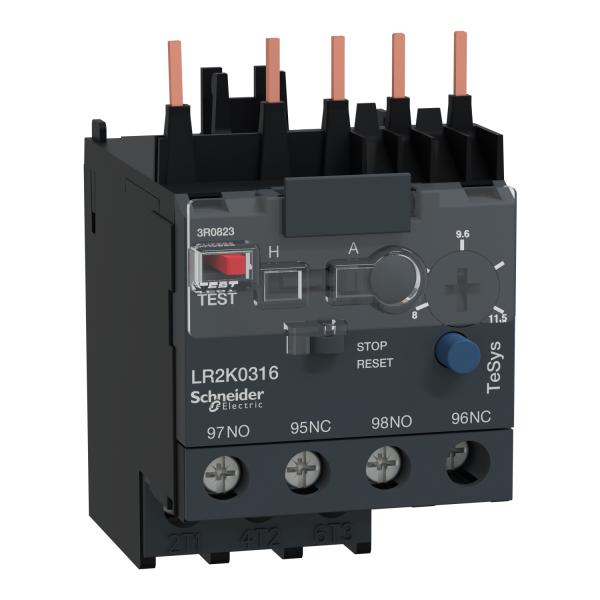 Relé térmico - TeSys LR2K – 3P 8...11,5A - classe 10A