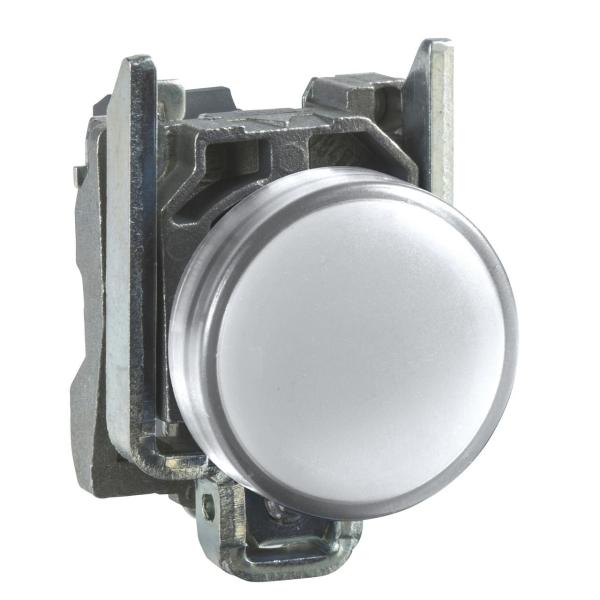 PILOTO LED DIMETRO 22 230-240V BLANCO EMBELLECEDOR METLICO