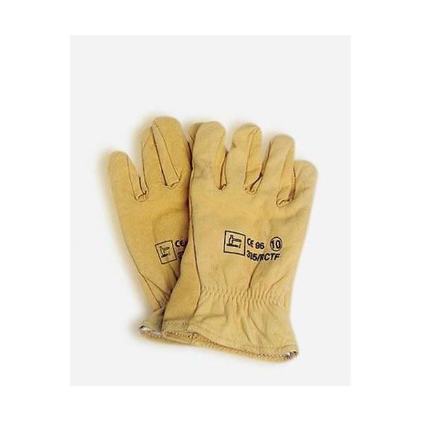 GUANTES DE PROTECCIN MECNICA SG-39 PIEL-FLOR VACUNO AMARILLO