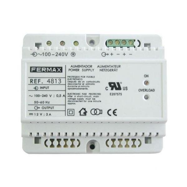 ALIMENTADOR 12VDC-2A DIN6