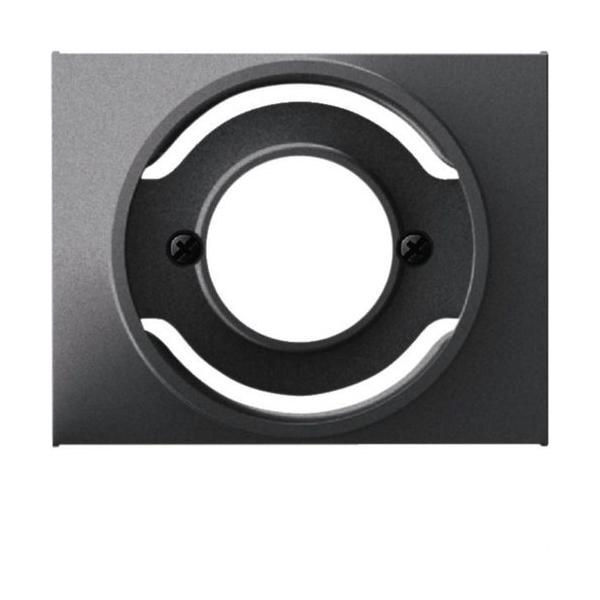 PLACA CENTRAL PARA MECANISMO LUZ E14 K1 ANTRACITA