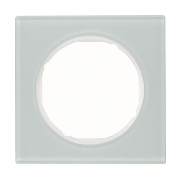 MARCO R3 CON 1 ELEMENTO CRISTAL BLANCO POLAR