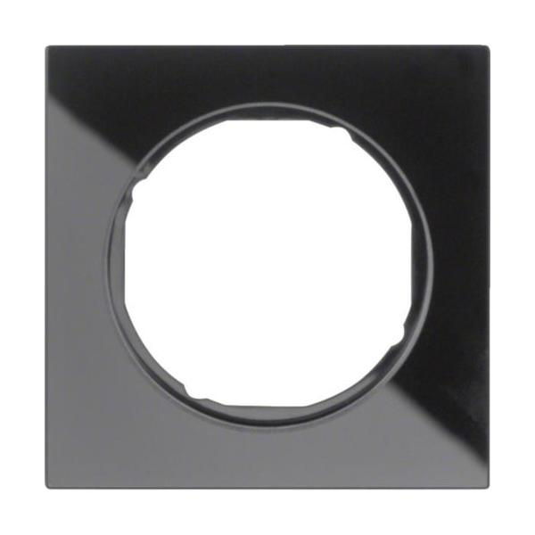 MARCO R3 CON 1 ELEMENTO CRISTAL NEGRO