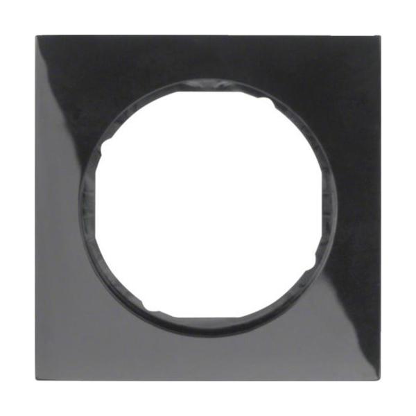 MARCO R3 CON 1 ELEMENTO NEGRO BRILLO