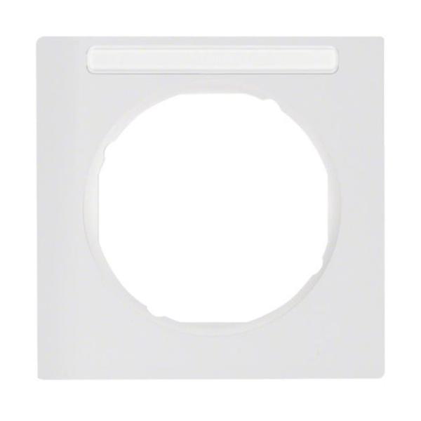 MARCO R3 CON 1 ELEMENTO CON PORTAETIQUETAS BLANCO POLAR BRILLO