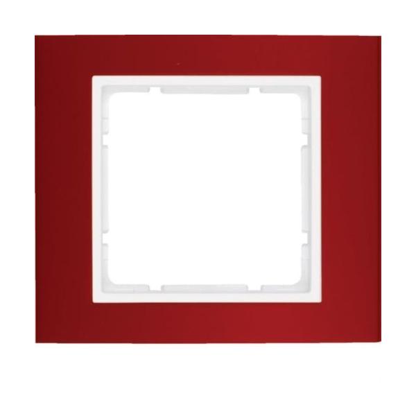 MARCO B3 CON 1 ELEMENTO ALUMINIO ROJO BLANCO POLAR