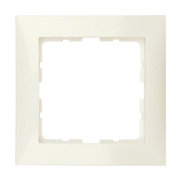 MARCO CON 1 ELEMENTO S1 BLANCO BRILLO