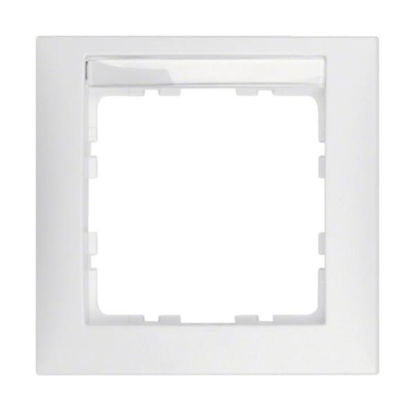 MARCO CON 1 ELEMENTO S1 MATE BLANCO POLAR