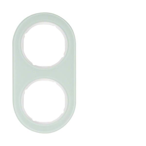 MARCO RCLASSIC CON 2 ELEMENTOS CRISTAL BLANCO POLAR