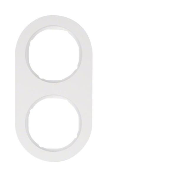 MARCO RCLASSIC CON 2 ELEMENTOS BLANCO POLAR BRILLO