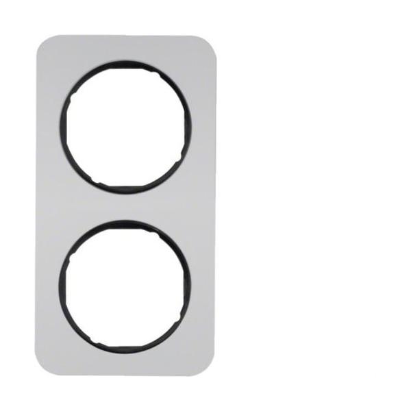 MARCO R1 CON 2 ELEMENTOS ALUMINIO/NEGRO