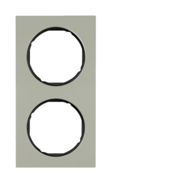 MARCO R3 ACERO CON 2 ELEMENTOS NEGRO