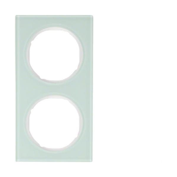 MARCO R3 CON 2 ELEMENTOS CRISTAL BLANCO POLAR