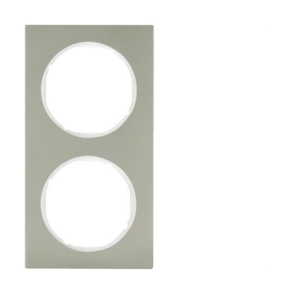 MARCO R3 ACERO CON 2 ELEMENTOS BLANCO POLAR