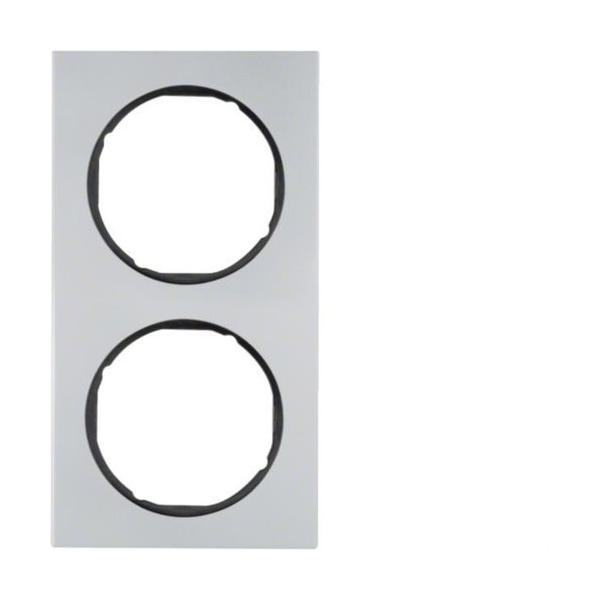 MARCO R3 CON 2 ELEMENTOS ALUMINIO/NEGRO