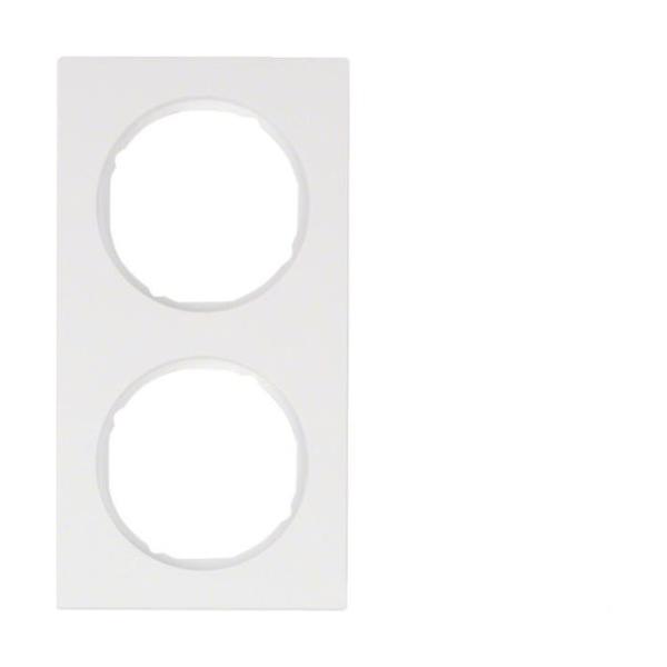 MARCO R3 CON 2 ELEMENTOS BLANCO POLAR BRILLO