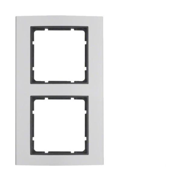 MARCO CON 2 ELEMENTOS VERTICAL HORIZONTAL B3 ALUMINIO