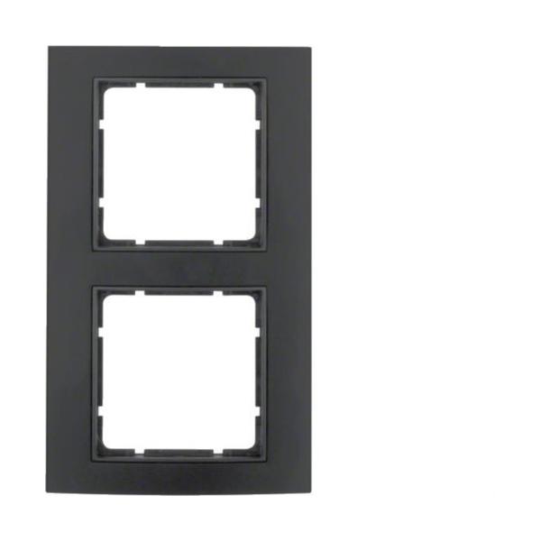 MARCO B3 CON 2 ELEMENTOS ALUMINIO NEGRO ANTRACITA