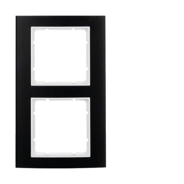 MARCO B3 CON 2 ELEMENTOS ALUMINIO NEGRO BLANCO POLAR