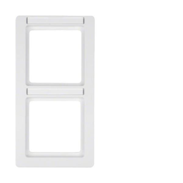 MARCO CON 2 ELEMENTOS VERTICAL Q.1 CON RÓTULO BLANCO POLAR