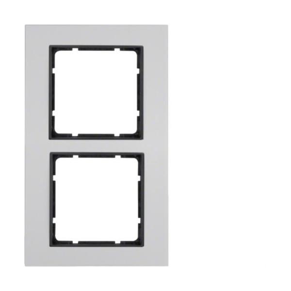 MARCO B7 CON 2 ELEMENTOS ALUMINIO/ANTRACITA MATE