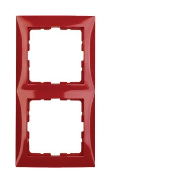 MARCO CON 2 ELEMENTOS S1 BRILLO ROJO