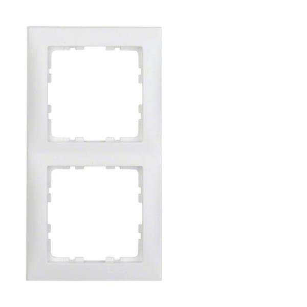 MARCO 80x80 CON 2 ELEMENTOS S1 BLANCO POLAR