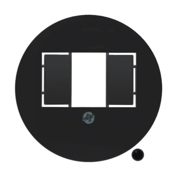 PLACA CENTRAL PARA TAE/WE MARRÓN OSCURO